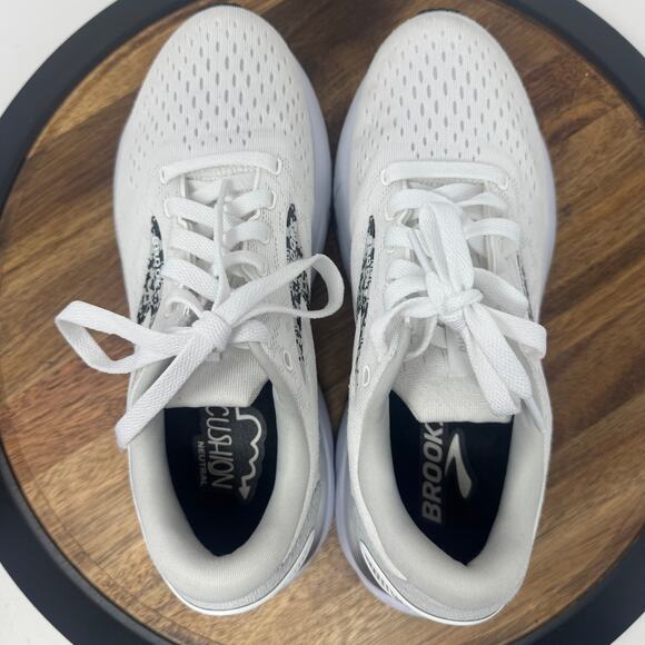 Brooks Ghost 16 White Women's Running Shoes Sneakers 1204071B147 Size 9B - Picture 11 of 12